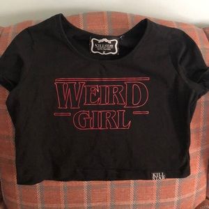 Killstar Weird girl Crop top